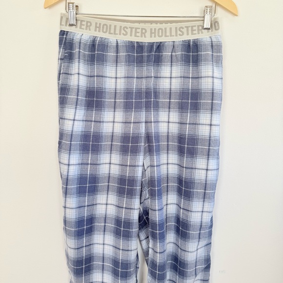 Hollister Other - Hollister Flannel Plaid Pajama Pants Blue Lounge Soft Comfy Relaxed Sleep Size S